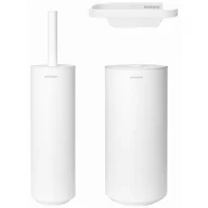 Akcesoria do wc - Brabantia Akcesoria łazienkowe MindSet białe 3 el. 303708 - miniaturka - grafika 1