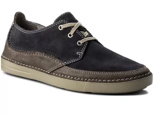 Clarks, Półbuty męskie, Clarks Gosler Edge, granatowy, rozmiar 40 - Półbuty męskie - miniaturka - grafika 1