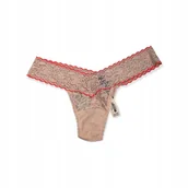 Majtki damskie - Koronkowe stringi majtki damskie VICTORIA'S SECRET - miniaturka - grafika 1