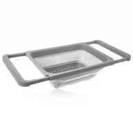 Pozostałe akcesoria kuchenne - Cedzak kuchenny składany 55x26,5x12 cm kod: O-124482 - miniaturka - grafika 1