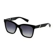 Okulary przeciwsłoneczne - Furla Okulary damskie, Shiny Black, 54 - miniaturka - grafika 1