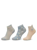 Skarpetki dla dzieci - Guess Zestaw 3 par wysokich skarpet dziecięcych H5RZ04 Z3G10 Niebieski - miniaturka - grafika 1