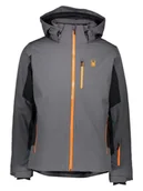 Kurtki narciarskie - SPYDER Kurtka narciarska "Vertex" w kolorze szarym - miniaturka - grafika 1