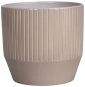 Donice - Osłonka ceramiczna 79 13 cm szary lazur - miniaturka - grafika 1