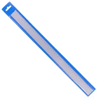 Przybory szkolne - Linijka aluminiowa Leniar 50cm (30408) - miniaturka - grafika 1