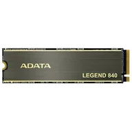 Dyski SSD - ADATA Dysk SSD LEGEND 840 512GB PCIe 4x4 5/3.4 GB/s M2 ALEG-840-512GCS - miniaturka - grafika 1
