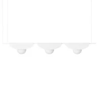 Lampy sufitowe - Potrójna lampa wisząca Sallo SAC311P0 do salonu nad stół biała - miniaturka - grafika 1