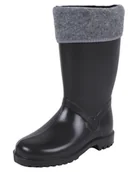 Kalosze damskie - Czarne kalosze HORSE LEMIGO 41 EU - miniaturka - grafika 1