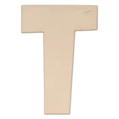 Dekoratorstwo - EKO-DECO, duża litera T, 14,5 cm - miniaturka - grafika 1
