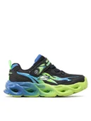 Buty dla chłopców - Skechers Sneakersy Heat-Flux 400103L/BBLM Czarny - miniaturka - grafika 1