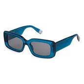 Okulary przeciwsłoneczne - Furla SFU630V Okulary, transparent Azure, 53 damskie, Przezroczysta platforma Azure, 53 - miniaturka - grafika 1