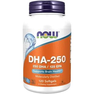 NOW DHA-250 - 120 softgel - Witaminy i minerały dla sportowców - miniaturka - grafika 2