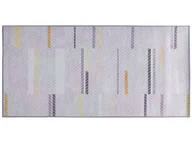 Dywany - Beliani Dywan 80 x 150 cm szaro-żółty ERGENLI - miniaturka - grafika 1