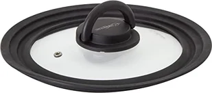 BRUNNER 0806107N Uniwersalna szklana pokrywa z krawędzią silikonową, odporna na hałas, obudowa trójkąt do garnków/patelni o średnicy 20/18 / 16 Cm - Lusterka samochodowe - miniaturka - grafika 1