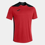 Koszulki męskie - Joma Joma Męska koszulka Championship Vi Czerwony czerwony - czarny XL 101822601 - miniaturka - grafika 1