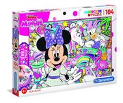 Puzzle - Clementoni Puzzle z ozdobami 104 elementy - Minnie - miniaturka - grafika 1