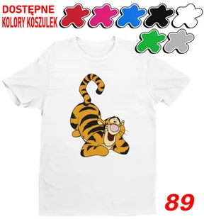 Dziecięca Koszulka Z Kubuś Puchatek Dzień Misia Tygrys Postacie -Xs 110-116 - Koszulki męskie - miniaturka - grafika 1