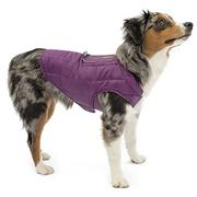 Płaszcze damskie - Kurgo Loft kurtka dla psów, dwustronny płaszcz dla psa na zimną pogodę, fioletowy/szary, rozmiar XS - miniaturka - grafika 1