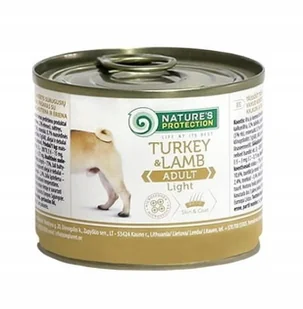 Nature's Protection Dog Adult Light Indyk&Jagnięcina 200g dog food - Mokra karma dla psów - miniaturka - grafika 1