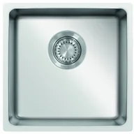 Zlewozmywaki - Zlewozmywak stalowy BERG QUADRO L QUADROL MEP 400 GT10K - miniaturka - grafika 1
