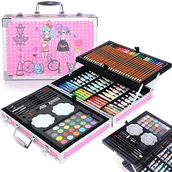 Przybory szkolne - Zestaw Artystyczny Do Malowania Walizka Dla Dzieci Basquiat145 - miniaturka - grafika 1