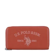 Portfele - Duży Portfel Damski U.S. Polo Assn. WIUXT8413WVP Pomarańczowy - miniaturka - grafika 1