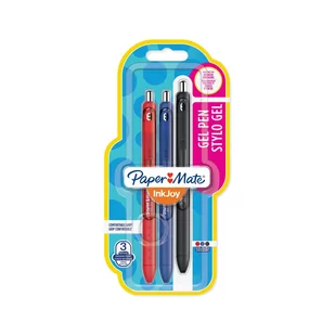 Paper Mate 1957044 żel InkJoy długopis, grubość kreski średni, czarny 1966151 - Pióra kulkowe - miniaturka - grafika 1