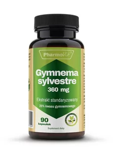 Pharmovit Gymnema Sylvestre 90kap - Spalacze tłuszczu - miniaturka - grafika 1