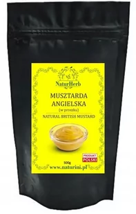 Musztarda angielska w proszku NATURINI 500 g - Musztardy - miniaturka - grafika 1