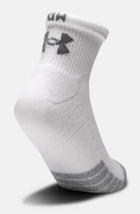 Skarpety Under Armour HeatGear BIAŁE Quarter 3-PAK - Skarpetki damskie - miniaturka - grafika 4