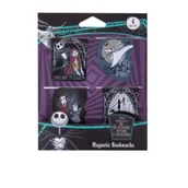 Zakładki do książek - Patio Zakładki magnetyczne Disney Burton's Nightmare 4szt. wzór 1 - gadżet - miniaturka - grafika 1