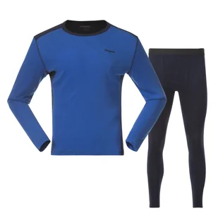 ZESTAW BIELIZNY TERMOAKTYWNEJ MĘSKIEJ 100% MERINO BERGANS OF NORWAY ALLROUND MERINO SPACE BLUE/NAVY BLUE-L - Pozostała odzież narciarska - miniaturka - grafika 1
