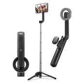 Selfie stick - Uchwyt selfie SPIGEN S570W MagSafe Bluetooth Tripod Czarny - miniaturka - grafika 1