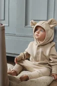 Kombinezony dla dzieci - Kombinezon Uszaty Mleczko - miniaturka - grafika 1