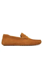 Mokasyny męskie - BOSS Mokasyny Noel_Mocc_sdpeb 50541750 Żółty - miniaturka - grafika 1