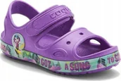 Buty dla dziewczynek - Coqui Sandały dla dzieci Coqui TT&F Yogi fioletowe 8861-619-0100 23-24 - miniaturka - grafika 1