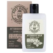 Kosmetyki i akcesoria do pielęgnacji brody - Balsam po goleniu MENS MASTER Zielona herbata & Mentol 120 ml - miniaturka - grafika 1