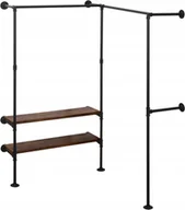 Wieszaki i stojaki - Drążek na ubrania do ściany Narożna Garderoba - miniaturka - grafika 1