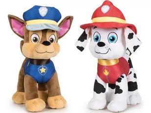 Psi Patrol Marshall Strażak + Chase Policjant 19cm - Maskotki i pluszaki - miniaturka - grafika 1