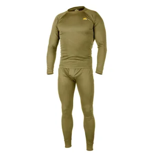 Helikon - Bielizna Termoaktywna - Level 1 - Olive Green - KP-UN1-PO-02 - Bielizna sportowa męska - miniaturka - grafika 1