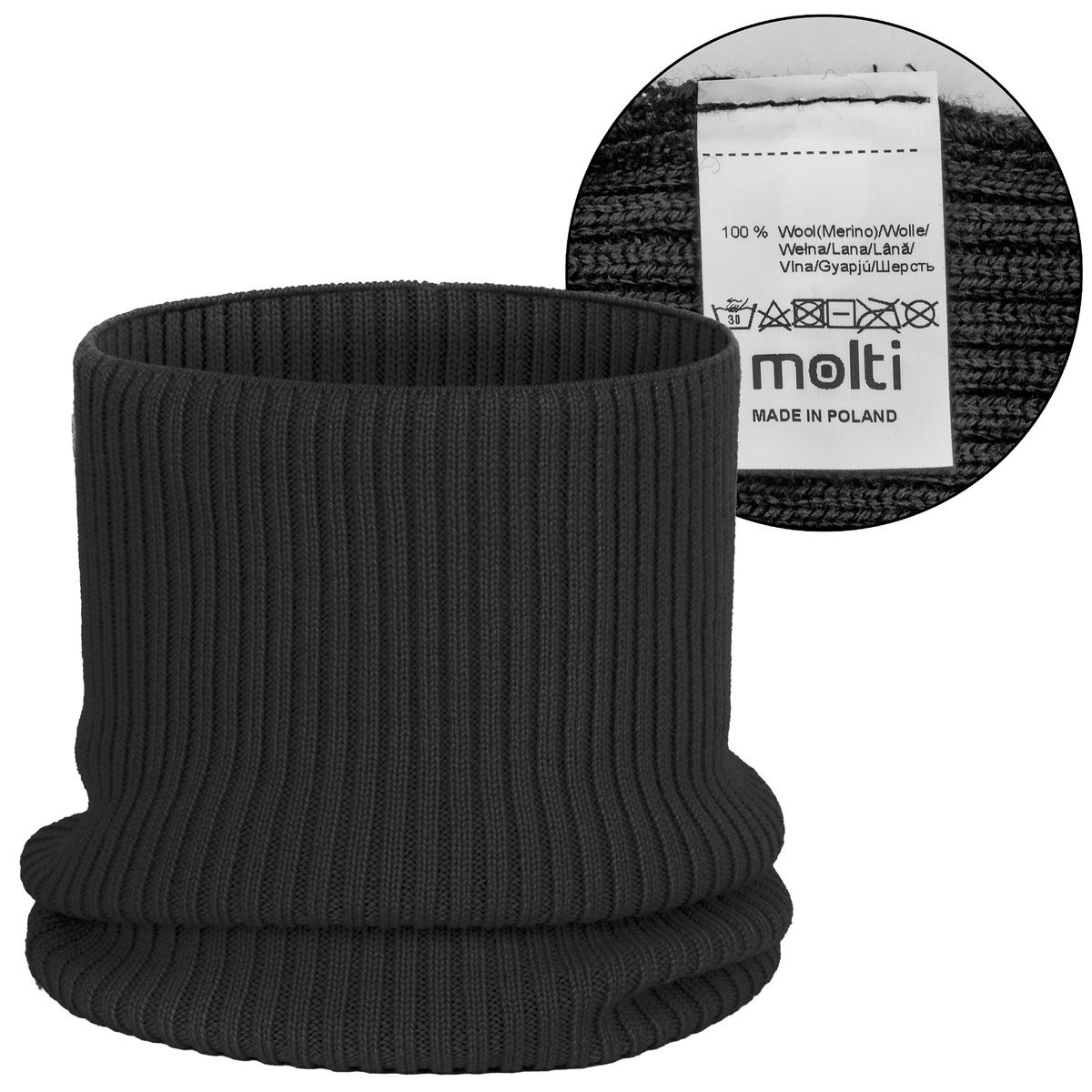 Komin dziecięcy MOLTI MILU czarny