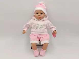 Lalka dziewczynka z głosem 45 cm. Śpiewa i mówi po polsku, gumowe nogi 565333 Adar - Lalki dla dziewczynek - miniaturka - grafika 1