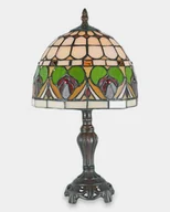Lampy stojące - Lampa Witrażowa w Stylu Tiffany Tajemniczy Ogród - miniaturka - grafika 1
