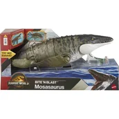 Figurki dla dzieci - Jurassic World Figurka Bite 'N Blast Mosasaurus - figurka - miniaturka - grafika 1