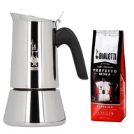 Zaparzacze i kawiarki - ZESTAW - Kawiarka Bialetti New Venus 6TZ + kawa Bialetti Classico 250g - miniaturka - grafika 1