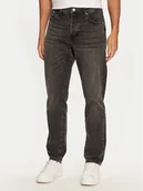 Spodnie męskie - Only & Sons Jeansy Yoke 22027850 Czarny Tapered Fit - miniaturka - grafika 1