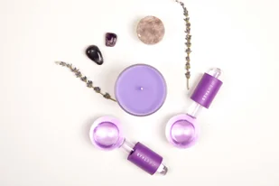 STYLPRO Facial Ice Globes 2-pack - Kule do krioterapii twarzy - Olejki i świece do masażu - miniaturka - grafika 5