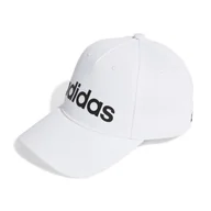Czapki damskie - Czapka z daszkiem ADIDAS DAILY CAP IC9707 – Biały - miniaturka - grafika 1
