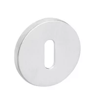 Szyldy i rozety - Rozeta VDS okrągła R68F chrom szczotka klucz - miniaturka - grafika 1