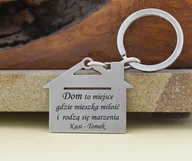 Breloki - Dom Brelok do kluczy - miniaturka - grafika 1